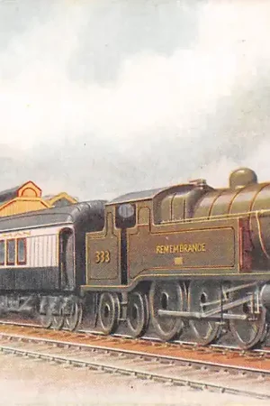 Engeland Southern Railway (London, Brighton & South Coast Section) The Southern Belle Illustrator C.T. Howard Spoorwegen Treinen England Europa HC51462 Niska cena