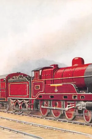 Oferta Engeland London, Midland and Scottish Railway (London & North Western section) Scotch Express Train Spoorwegen Treinen Illustrator C.T. Howard England Europa HC51459