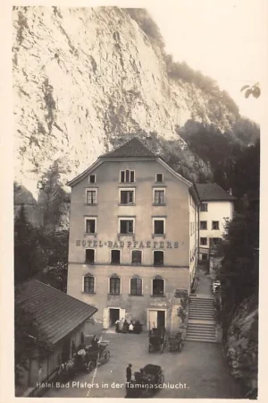 Oferta Zwitserland Taminaschlucht Hotel Bad Pfafers Schweiz Switzerland Europa HC51383