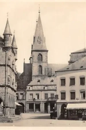 Popularny Luxemburg Echternach Place du marche Luxembourg Europa HC51378