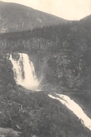 Noorwegen Skervefossen i Eide 1907 Norge Norway Europa HC51354 Tani