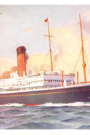 Nowość Engeland Bibby Line S.S. Yorkshire Liverpool Schepen Scheepvaart England Europa HC51312