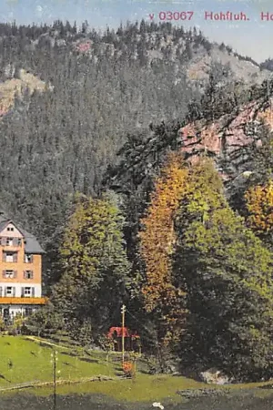 Popularny Zwitserland Hohfluh Hotel Wetterhorn mit Tschorren Schweiz Switzerland Europa HC51208