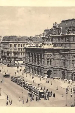 Oostenrijk Wien 1. Opernring Tram Österreich Austria Europa HC51204 Tylko dziś