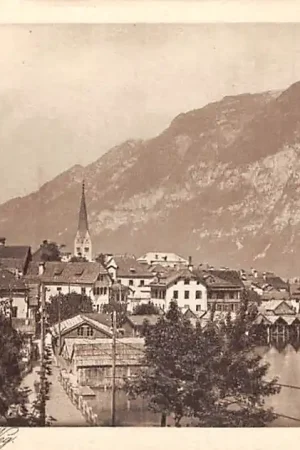 Kup teraz Oostenrijk Hallstatt vom oberen Weg Österreich Austria Europa HC51201