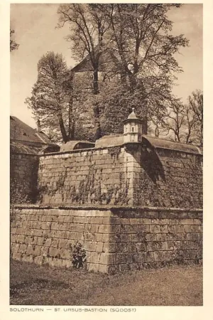 Autentyczny Zwitserland Solothurn St. Ursus-Bastion Sudost Schweiz Switzerland Europa HC51157