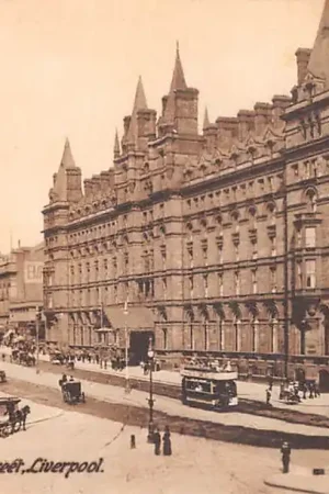 Premium Engeland Liverpool Lime Street Tram 1919 England Europa HC51138