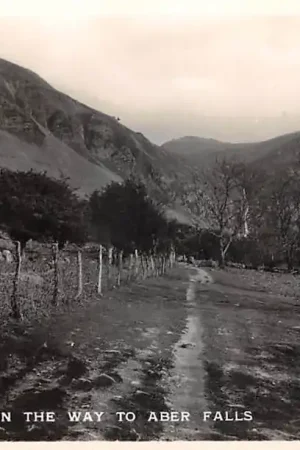 Engeland On the way to the Aber Falls Abergwyngregyn, Llanfairfechan England EuropaHC51134 Oryginalny