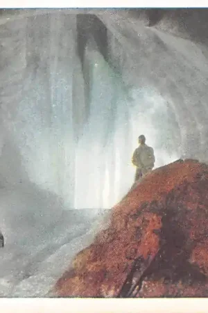 Oostenrijk Dachstein Riesen-eishohe bei Obertraun, Ob.-Ost. Eisfiguren in der grossen Eiskapelle Grot Österreich Austria Europa HC51119 Autentyczny