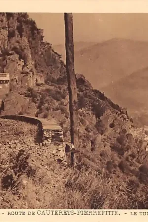 Tylko dziś Frankrijk Tunnel Route de Cauterets - Pierrefitte Spoorwegen Chemin de fer France Europa HC51098