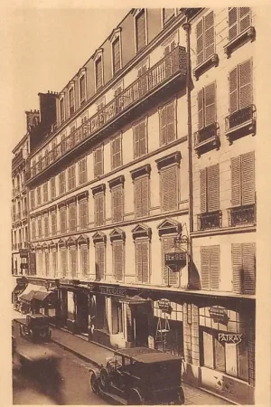 Frankrijk Paris Hotel Bergère 34, Rue Bergère Auto France Europa HC51094 Wysoka jakość