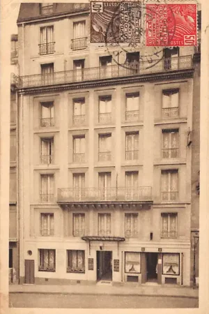 Popularny Frankrijk Paris Hotel de Paris et Restaurant Hollando - Javanais 55 Rue Pigalle 1931 France Europa HC51093