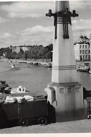 Finland Turku Aurajoki Fotokaart 1952 Suomi Europa HC51079 Oferta limitowana