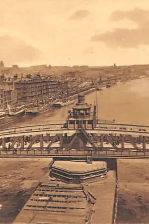 Engeland Newcastle High Level Bridge Schepen Scheepvaart England Europa HC51063 Szybka dostawa