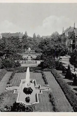 Premium Duitsland Krefeld a. Rhein Bismarckplatz Deutschland Europa HC51054