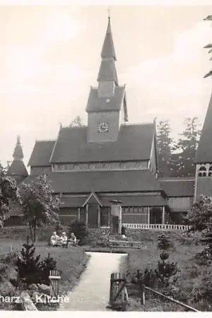 Duitsland Hahnenklee Oberharz Kirche Deutschland Europa HC51049 Wyprzedaż