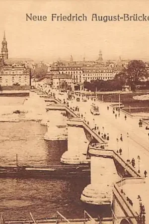Oferta Duitsland Dresden Neue Friedrich August-Brucke TRam Deutschland Europa HC51040