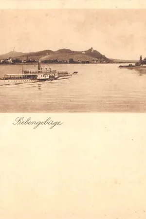Duitsland Bad Godesberg Rheinhotel Dreesen Siebengebrige 1912 Scheepvaart Deutschland Europa HC51038 Najlepsza cena