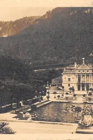 Bezpieczna płatność Duitsland Ettal Bayern Kgl. Schloss Linderhof 1915 Deutschland Europa HC50981