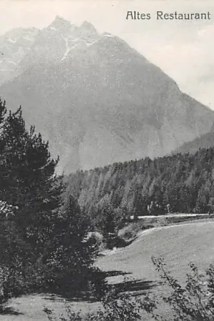 Szybka dostawa Zwitserland Avrona und Piz Pisoc Altes Restaurant 1925 Schweiz Suisse Switzerland Europa HC50971