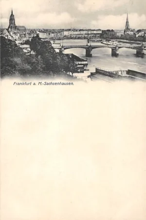 Duitsland Frankfurt A. M. Sachsenhausen Deutschland Europa HC50963 Wysoka jakość