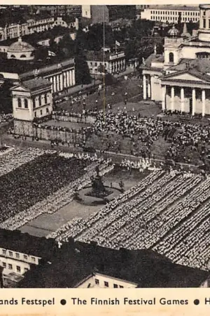 Finland Suomen Suurkisat Finlands Festspel The Finnish Festival Games Helsinki - Helsingfors 1947 Suomi Europa HC50962 Promocja