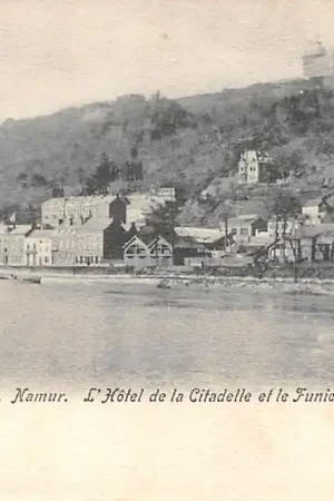 Szybka dostawa België Namur L'Hotel de la Citadelle et le Funiculaire Namen 1900 Europa HC50262
