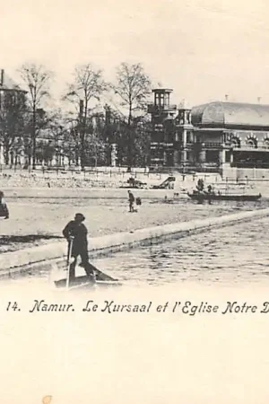 Premium België Namur Le Kursaal et l' Eglise Notre Dame Namen 1900 Europa HC50260