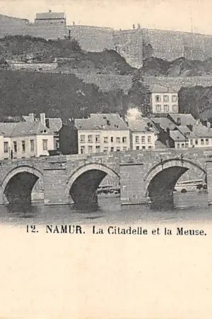 België Namur La Citadelle et la Meuse Namen 1900 Europa HC50258 Kup teraz