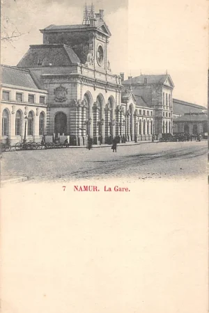 België Namur La Gare Namen Het Station Spoorwegen 1900 Europa HC50252 Kup teraz