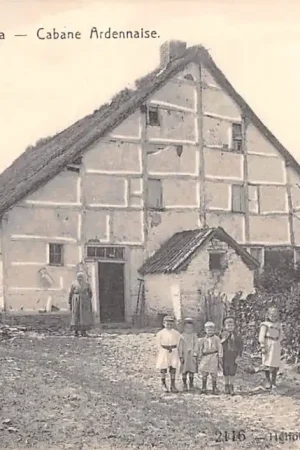 Popularny België Environs de Spa Cabane Ardennaise Boerderij Europa HC50123