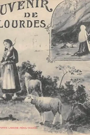 Frankrijk Souvenir de Lourdes 1921 France Europa HC49296 Zwrot pieniędzy