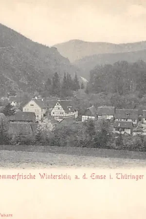 Duitsland Sommerfrische Winterstein a.d. Emse i. Thüringer Wald 1900 Deutschland Europa HC49218 Premium