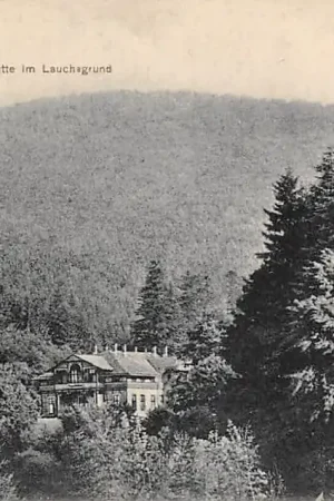 Wyprzedaż Duitsland Bad Tabarz i. Thüringen 1906 Pension Waldhutte im Lauchagrund Deutschland Europa HC49217