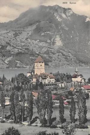 Zwitserland Spiez Schweiz Suisse Switzerland Europa HC49275 Oferta limitowana