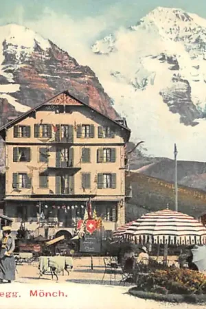 Wysoka jakość Zwitserland Kleine Schedegg Monch Schweiz Suisse Switzerland Europa HC49236