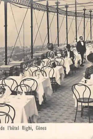 Zamów teraz Italië Vue et grande Terrasse de l' hotel Righi, Genes 1906 Italia Europa HC49055