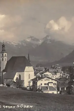 Oostenrijk Kitzbühel gegen Suden 1929 Fotokaart Österreich Austria Europa HC49050 Oferta limitowana