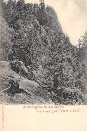 Ostatnia szansa Duitsland Bad Tabarz i. Thüringen Aschenbergfelsen im Lauchagrund Deutschland Europa HC49042