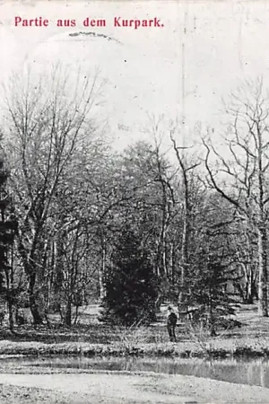 Tylko dziś Duitsland Bad Bentheim Partie aus dem Kurpark 1910 Deutschland Europa HC48921