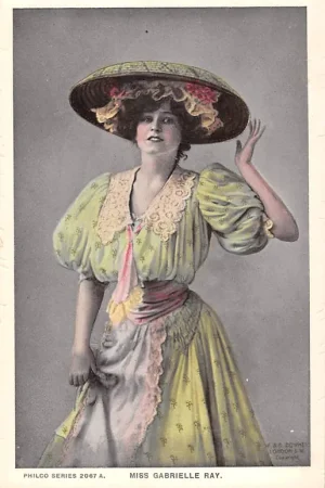 Wyprzedaż Engeland Miss Gabrielle Ray Zangeres Actress dancer ans singer Theater England Europa HC48742