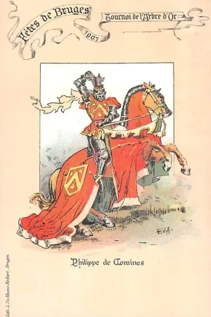 België Brugge Fetes de Bruges 1907 Tounoi de l'Arbre d'Or Philippe de Aominus Illustrator Flori Van Acker Europa HC48700 Zamów teraz