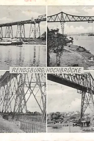 Duitsland Rendsburg Hochbrucke Deutschland Europa HC48693 Nowość
