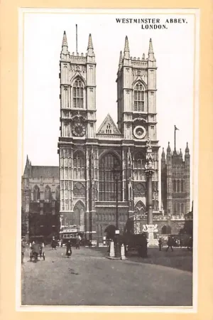 Tani Engeland London Westminster Abbey Reliëfkaart England Europa HC48421