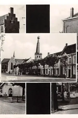 Wysoka jakość Baarle Nassau Hollandsch en Belgisch Gemeentehuis Nieuwstraat Singel Grenskantoor Douane Baarle Hertog België HC48258