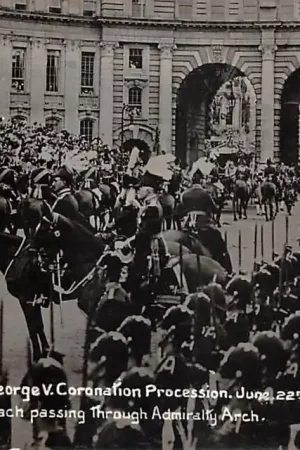 England King George V Coronation Procession State Coach June 22nd 1911 England Europa Koningshuis HC47944 Tylko dziś