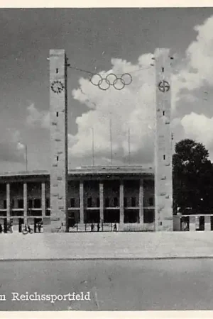 Zamów teraz Duitsland Berlin Eingang zum Reichssportveld Stadion Olympische Spelen Deutschland Europa HC47695