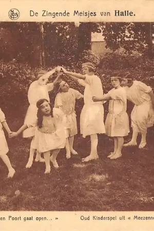 Ostatnia szansa België Halle De zingende meisjes En zij de vedelden .. uit De Dijkgraaf van Cadzand Europa HC47605