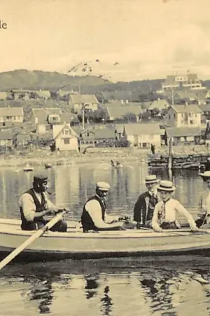 Zweden Halsning fran Molle 1908 Sverige Sweden Europa HC47363 Szybka dostawa