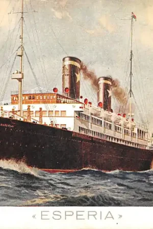 Szybka dostawa Schepen Italia Sitmar Line P. fo Esperia Scheepvaart Italie Europa HC46688